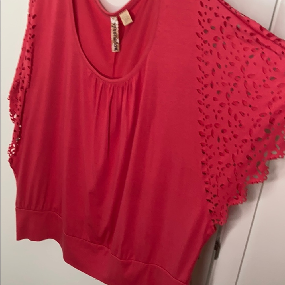 Pink top